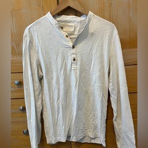 White Henley from Banana Republic